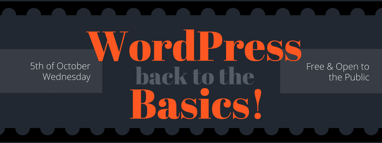 WordPress 101: Back to the Basics