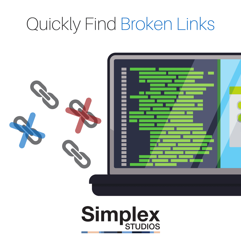 Broken Link Finder - Check My Links Simplex Studios