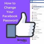 Change Facebook Password - Simplex Studios