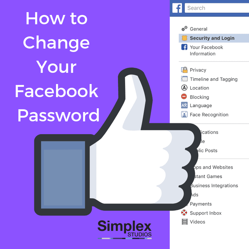 How to Change Your Facebook Password