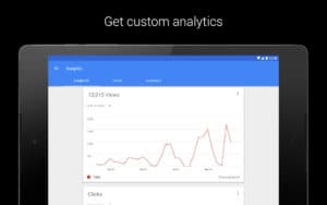 Google My Business - Updated App custom analytics